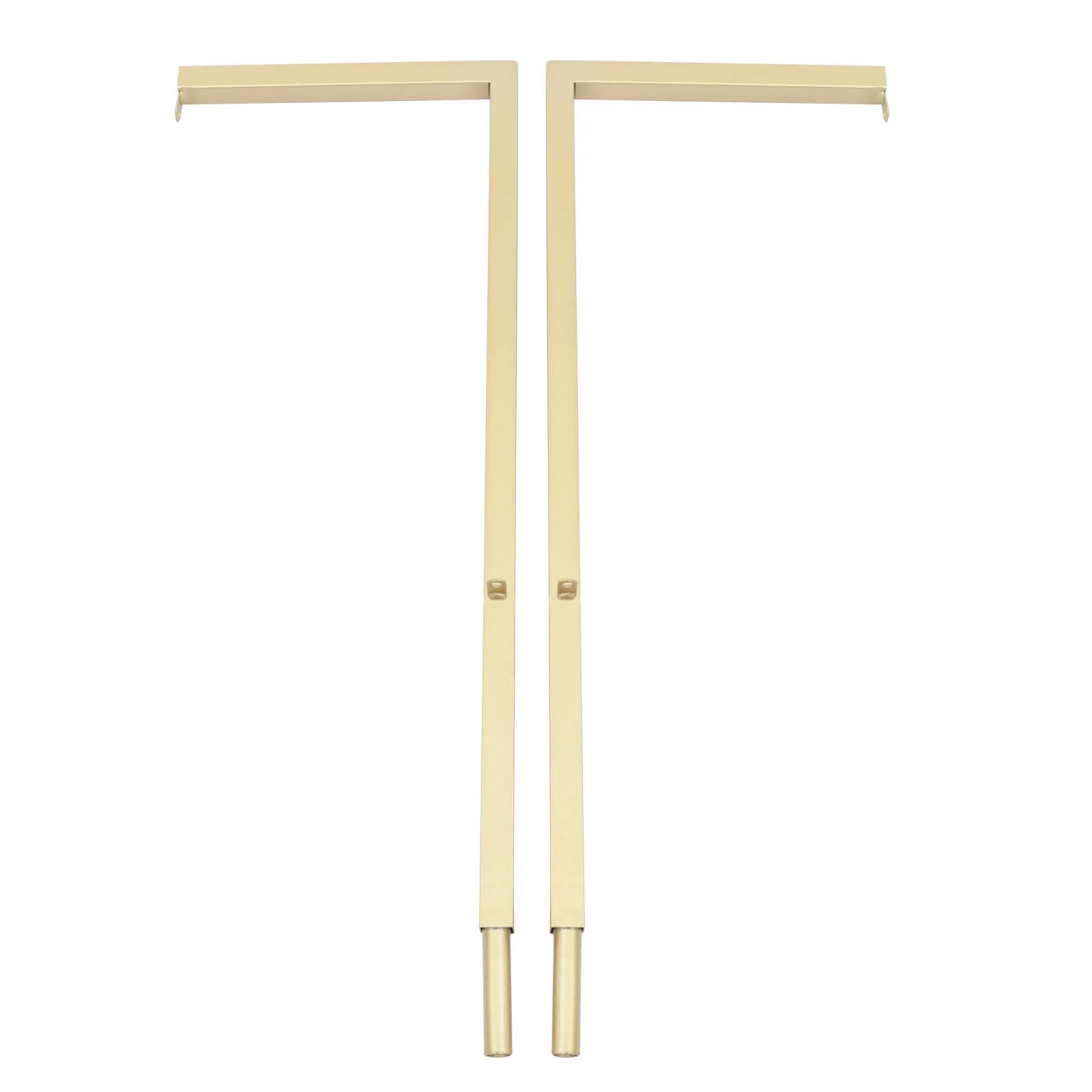 3 Tier White & Gold Wall Mount Ladder Desk Floating Shelves Desk