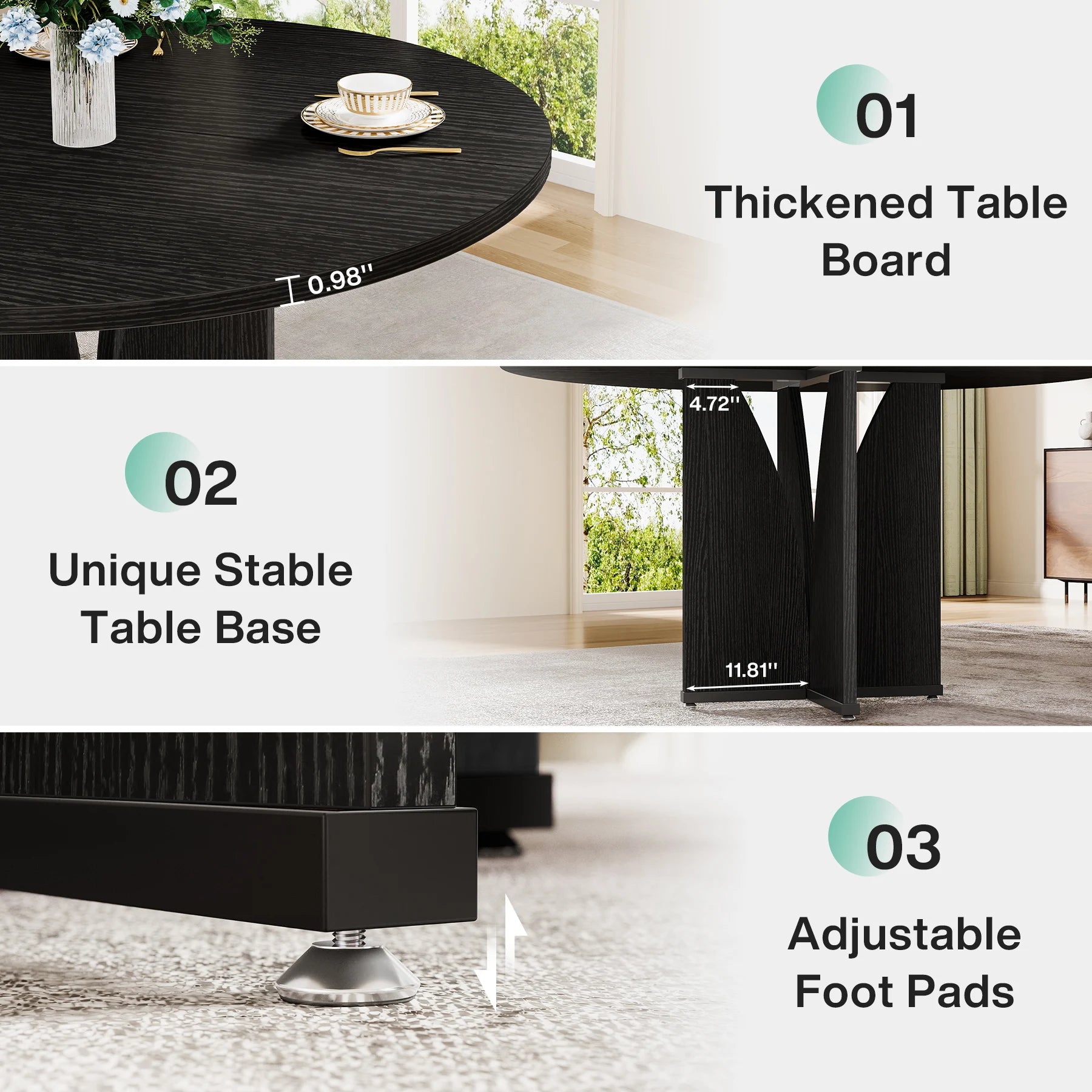 Round Conference Table