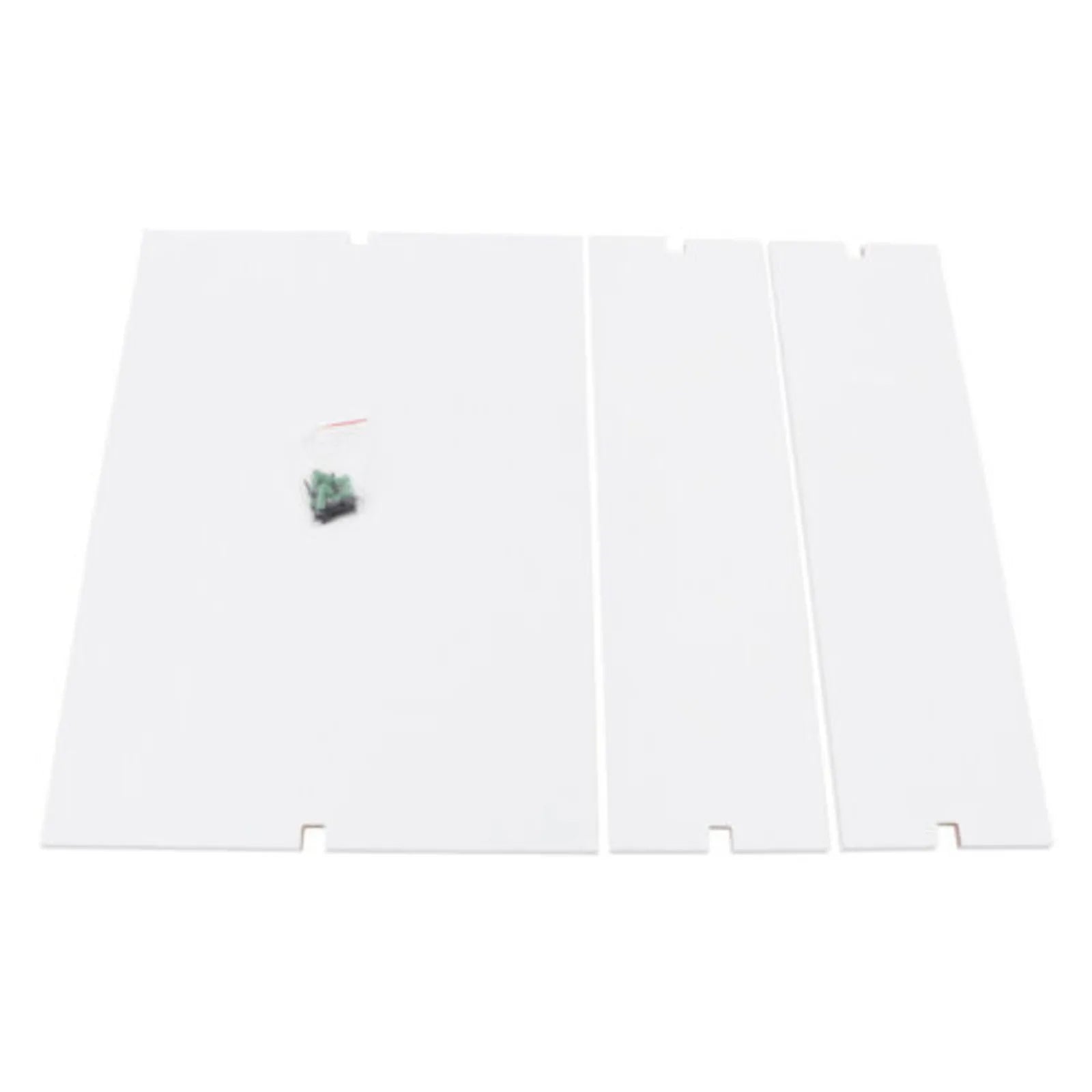 3 Tier White & Gold Wall Mount Ladder Desk Floating Shelves Desk