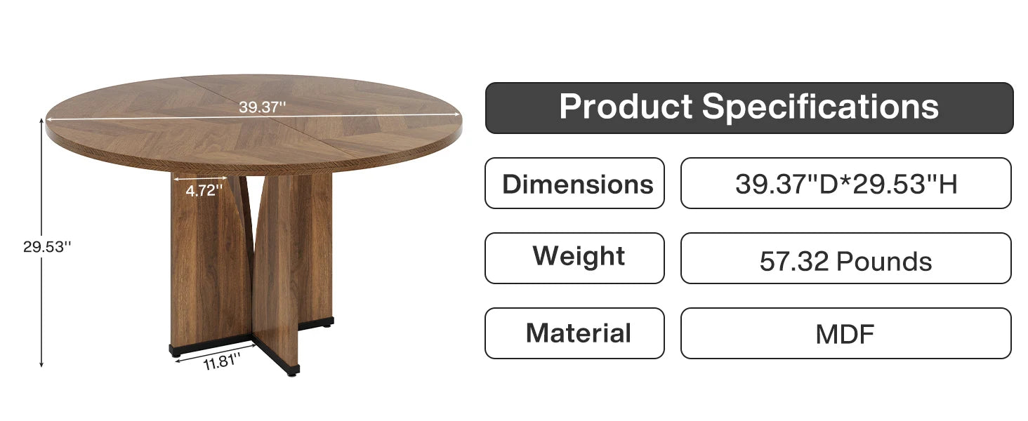 Round Conference Table